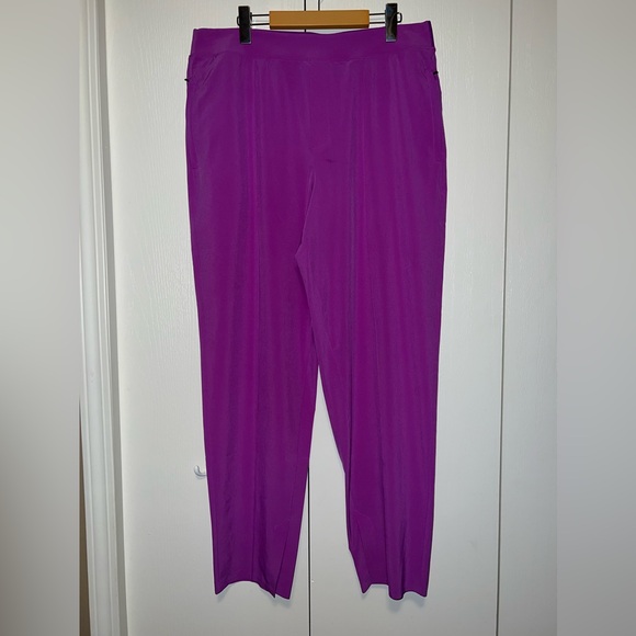 Athleta Jazzy Purple Brooklyn Heights Vienna Slim Pants - Picture 1 of 15